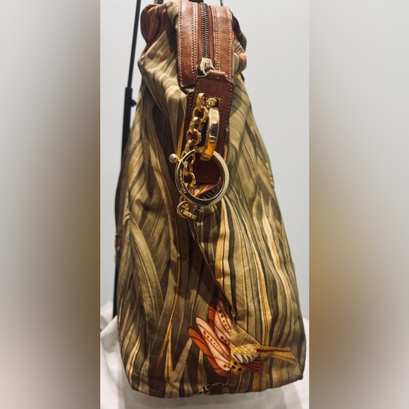 Salvatore Ferragamo Botanical Birds Large Tote Bag - Picture 5 of 12